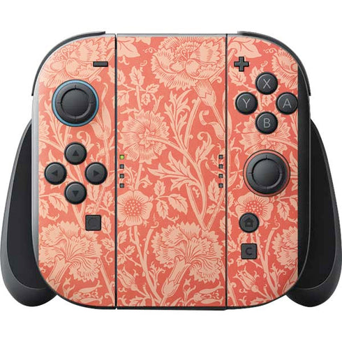 Pink & Rose by William Morris Nintendo Switch 2 (2025) with Joy-Con Skin